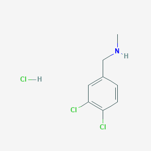 1-(3,4-Dichlorophenyl)-N-methylmethanamine hydrochloride