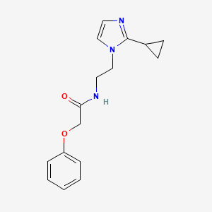 N-(2-(2-cyclopropyl-1H-imidazol-1-yl)ethyl)-2-phenoxyacetamide