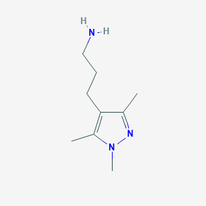 3-(1,3,5-Trimethyl-1H-pyrazol-4-yl)-propylamine