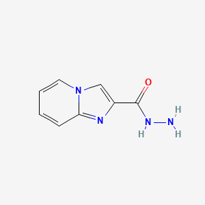 molecular formula C8H8N4O B2359360 Imidazo[1,2-a]pyridine-2-carbohydrazide CAS No. 119448-27-0