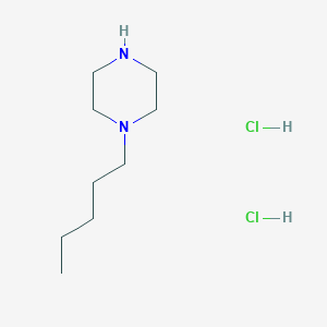 molecular formula C9H22Cl2N2 B2359387 1-戊基哌嗪二盐酸盐 CAS No. 878739-46-9