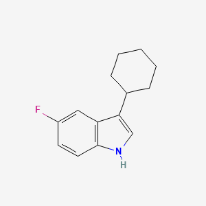 3-cyclohexyl-5-fluoro-1H-indole