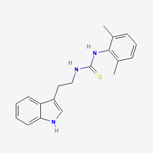 1-(2,6-dimethylphenyl)-3-[2-(1H-indol-3-yl)ethyl]thiourea