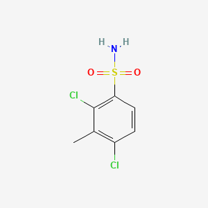 molecular formula C7H7Cl2NO2S B2359463 2,4-Dichloro-3-methylbenzenesulfonamide CAS No. 361463-95-8