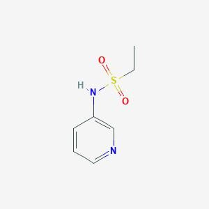 molecular formula C7H10N2O2S B2359475 N-(pyridin-3-yl)ethane-1-sulfonamide CAS No. 352707-54-1