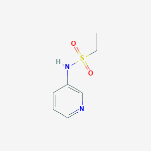 molecular formula C7H10N2O2S B2359475 3-吡啶乙基磺酰胺 CAS No. 352707-54-1