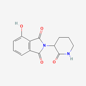 4-Hydroxy-2-(2-oxopiperidin-3-yl)isoindole-1,3-dione