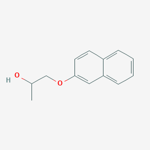 molecular formula C13H14O2 B2359517 1-Naphthalen-2-yloxypropan-2-ol CAS No. 108298-91-5