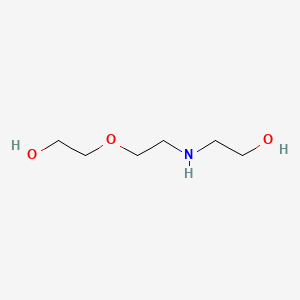 molecular formula C6H15NO3 B2359590 2-{[2-(2-Hydroxyethoxy)ethyl]amino}ethan-1-ol CAS No. 5038-17-5