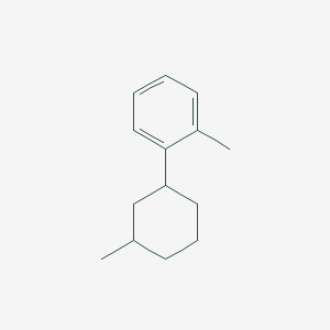 molecular formula C14H20 B2359687 1-甲基-2-(3-甲基环己基)苯 CAS No. 339547-67-0