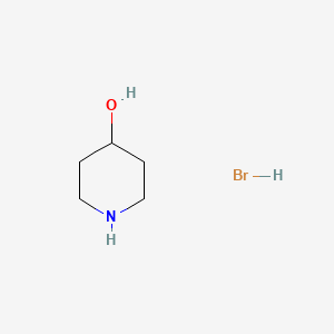 molecular formula C5H12BrNO B2359691 Piperidin-4-ol hydrobromide CAS No. 1394936-01-6