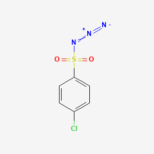 molecular formula C6H4ClN3O2S B2359739 Azoture de p-chlorobenzènesulfonyle CAS No. 4547-68-6