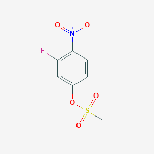 3-Fluoro-4-nitrophenyl methanesulfonate