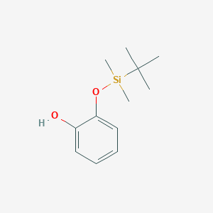 molecular formula C12H20O2Si B2359930 苯酚，2-[[(1,1-二甲基乙基)二甲基甲硅烷基]氧基]- CAS No. 80180-46-7