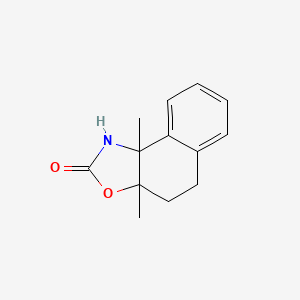 3a,9b-Dimethyl-1,4,5,3a,9b-pentahydrobenzo[e]benzoxazol-2-one