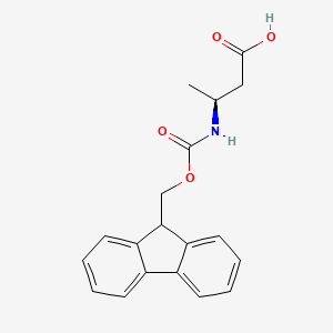 molecular formula C19H19NO4 B2360025 Fmoc-L-beta-homoalanine CAS No. 193954-26-6; 201864-71-3; 203854-49-3; 209252-17-5