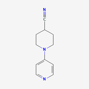 molecular formula C11H13N3 B2360081 1-(Pyridin-4-yl)piperidine-4-carbonitrile CAS No. 1365155-44-7