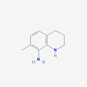 B2360166 7-Methyl-1,2,3,4-tetrahydroquinolin-8-amine CAS No. 160431-49-2