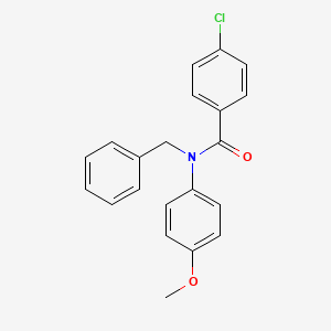 N-benzyl-4-chloro-N-(4-methoxyphenyl)benzamide