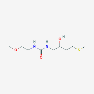 1-(2-Hydroxy-4-methylsulfanylbutyl)-3-(2-methoxyethyl)urea