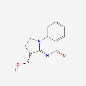 molecular formula C12H10N2O2 B2360203 5-Oxo-1,2,4,5-tetrahydropyrrolo[1,2-a]quinazoline-3-carbaldehyde CAS No. 380197-06-8