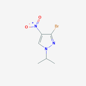 3-Bromo-1-isopropyl-4-nitro-1H-pyrazole