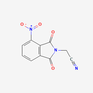 2-(4-Nitro-1,3-dioxoisoindol-2-yl)acetonitrile