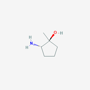 (1S,2S)-2-amino-1-methyl-cyclopentanol