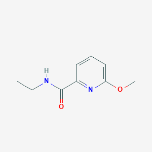 molecular formula C9H12N2O2 B2360300 N-ethyl-6-methoxypyridine-2-carboxamide CAS No. 1863037-84-6