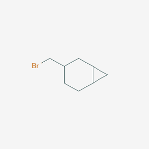 molecular formula C8H13Br B2360310 3-(Bromomethyl)bicyclo[4.1.0]heptane CAS No. 1936230-03-3