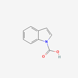 molecular formula C9H7NO2 B2360317 1H-indole-1-carboxylic acid CAS No. 13884-13-4