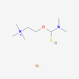 molecular formula C14H16O2Se2 B236032 Dimethylthionocarbamylcholine CAS No. 139264-97-4