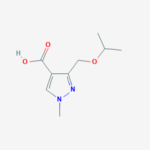 3-(Isopropoxymethyl)-1-methyl-1H-pyrazole-4-carboxylic acid