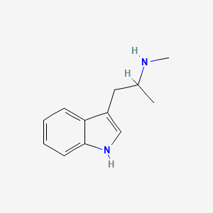 molecular formula C12H16N2 B2360352 n,alpha-Dimethyltryptamine CAS No. 299-24-1