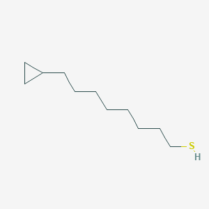 molecular formula C11H22S B2360371 8-Cyclopropyloctane-1-thiol CAS No. 2460754-78-1