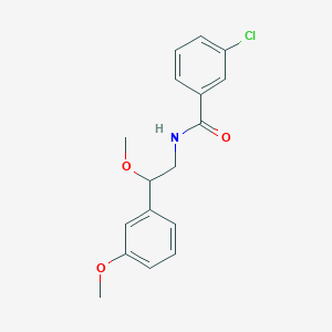 3-chloro-N-(2-methoxy-2-(3-methoxyphenyl)ethyl)benzamide