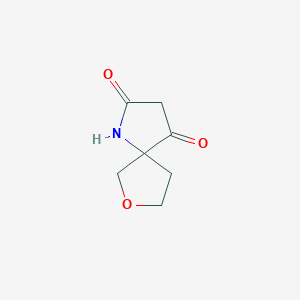 7-Oxa-1-azaspiro[4.4]nonane-2,4-dione