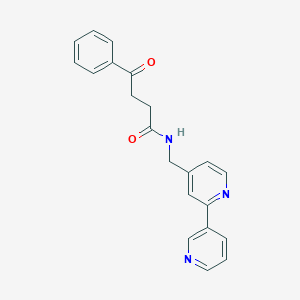 N-([2,3'-bipyridin]-4-ylmethyl)-4-oxo-4-phenylbutanamide