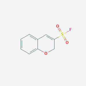 molecular formula C9H7FO3S B2360511 2H-色烯-3-磺酰氟 CAS No. 2137568-29-5