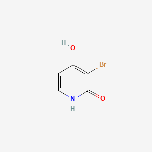 molecular formula C5H4BrNO2 B2360569 3-Bromo-4-hydroxypyridin-2(1h)-one CAS No. 80791-79-3; 96245-97-5