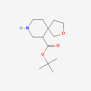 molecular formula C13H23NO3 B2360576 Tert-butyl 2-oxa-8-azaspiro[4.5]decane-6-carboxylate CAS No. 2287281-23-4