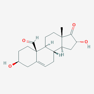B236066 3,16-Dihydroxyandrost-5-ene-17,19-dione CAS No. 131061-48-8