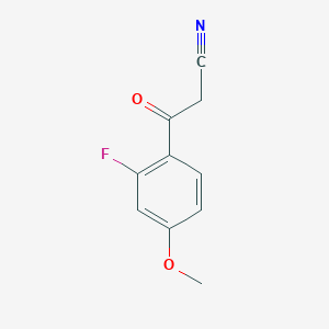 3-(2-Fluoro-4-methoxyphenyl)-3-oxopropanenitrile