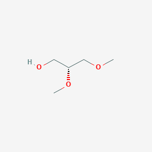 molecular formula C5H12O3 B2360741 (2R)-2,3-二甲氧基丙醇 CAS No. 28959-04-8