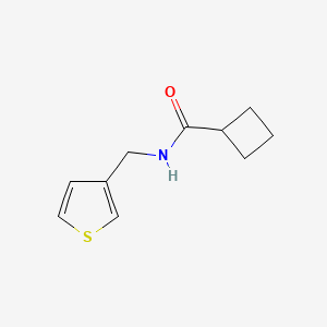 N-(thiophen-3-ylmethyl)cyclobutanecarboxamide