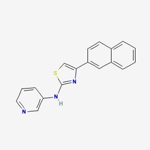 (4-(2-Naphthyl)(2,5-thiazolyl))-3-pyridylamine