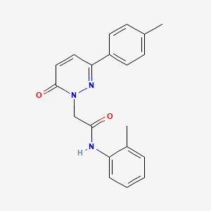 N-(2-methylphenyl)-2-[3-(4-methylphenyl)-6-oxopyridazin-1-yl]acetamide