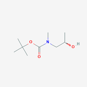 molecular formula C9H19NO3 B2360944 (S)-tert-Butyl (2-hydroxypropyl)(methyl)carbamate CAS No. 1867120-38-4