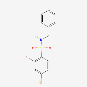 N-benzyl-4-bromo-2-fluorobenzenesulfonamide