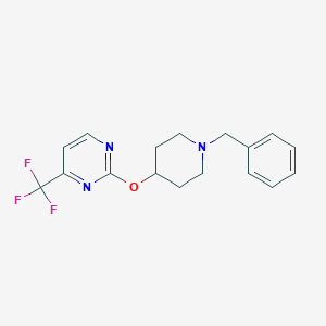 2-(1-Benzylpiperidin-4-yl)oxy-4-(trifluoromethyl)pyrimidine
